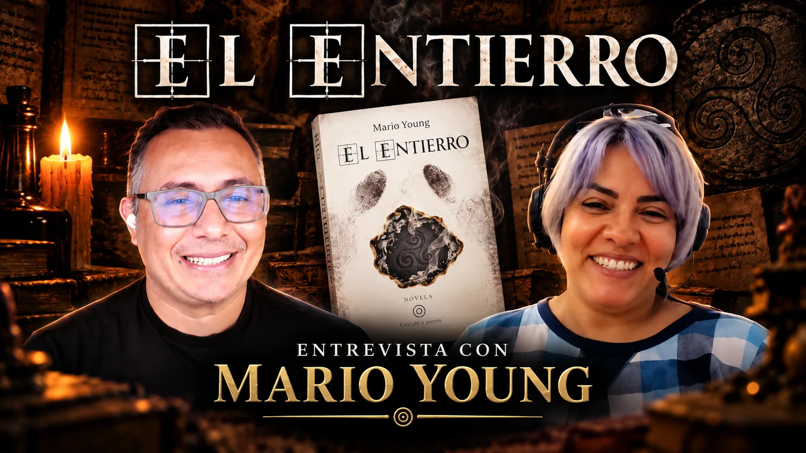 Miniatura de la entrevista de Ana Gallo, de la Biblioteca Pública de Liberia, a Mario Young